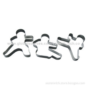 3pcs set of Kung fu cookie cutters